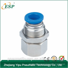 pneumatic bulkhead female straight brass fittings